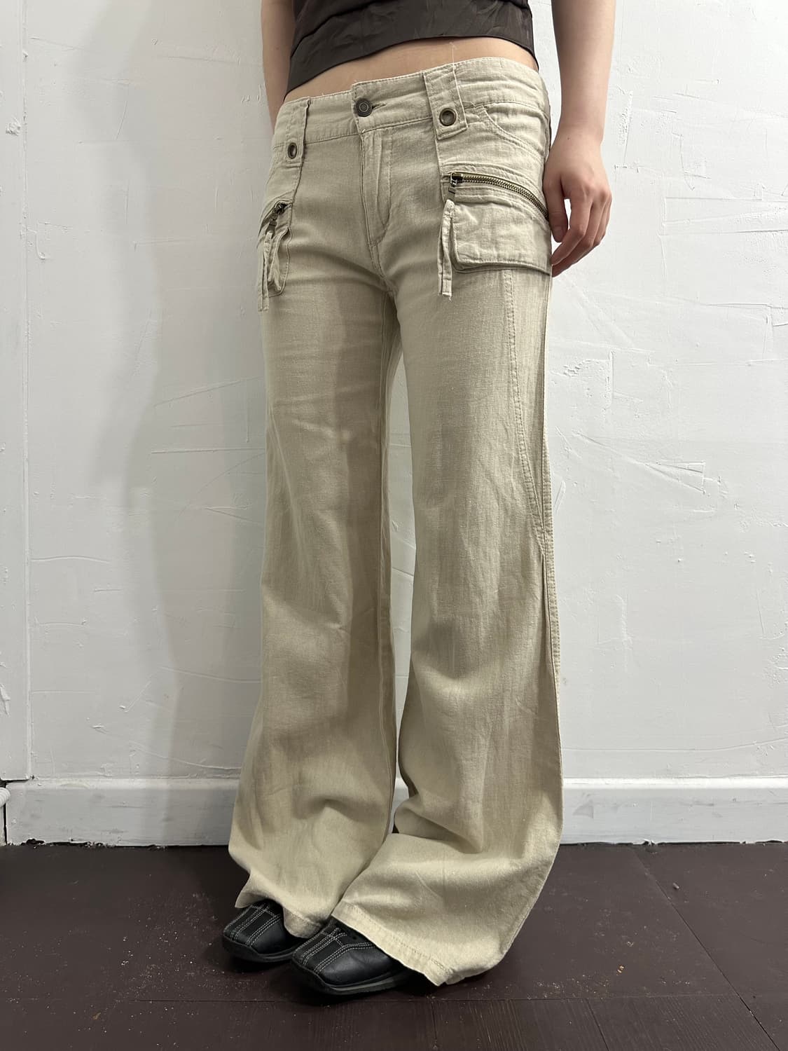 y2k bootscut pants 상품이미지4