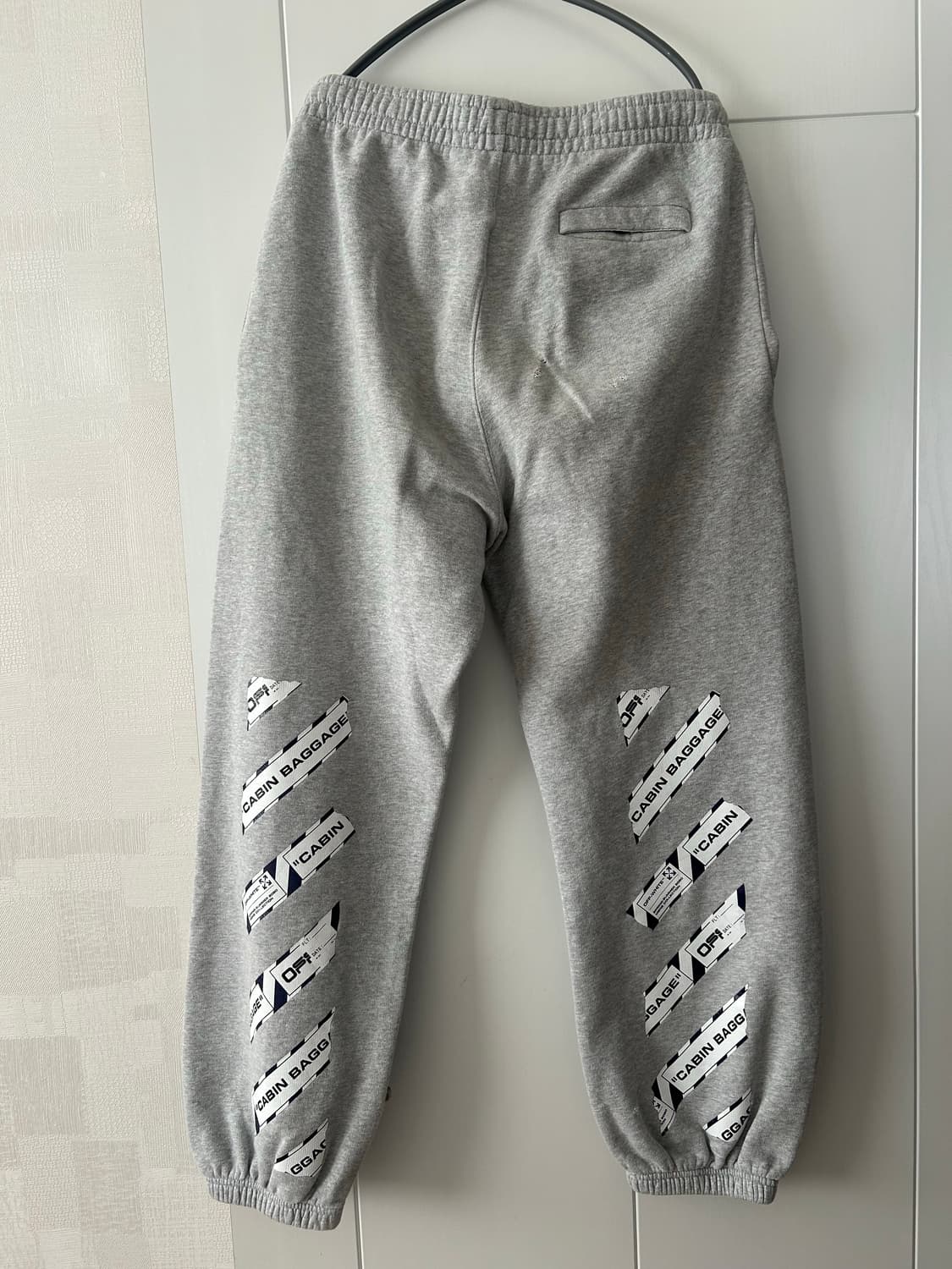 오프화이트  20ss 에어포트 테이프 스웻조거팬츠 상품이미지4