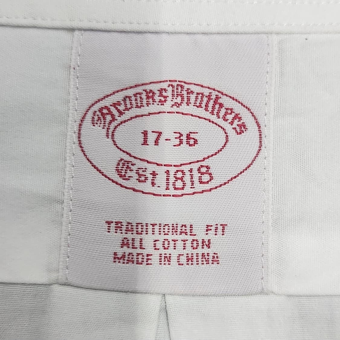 브룩스브라더스 커프스 턱시도 셔츠 17-36 (115까지) 상품이미지6