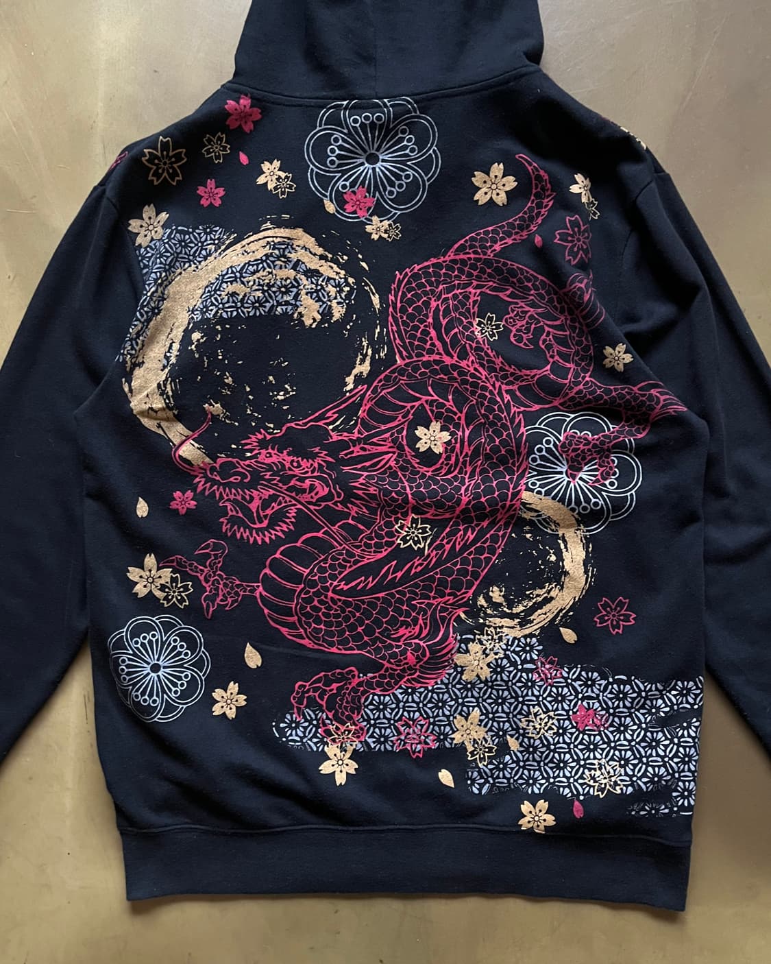 90-00s Miyabi Musubi Oriental Hood Zipup 상품이미지9