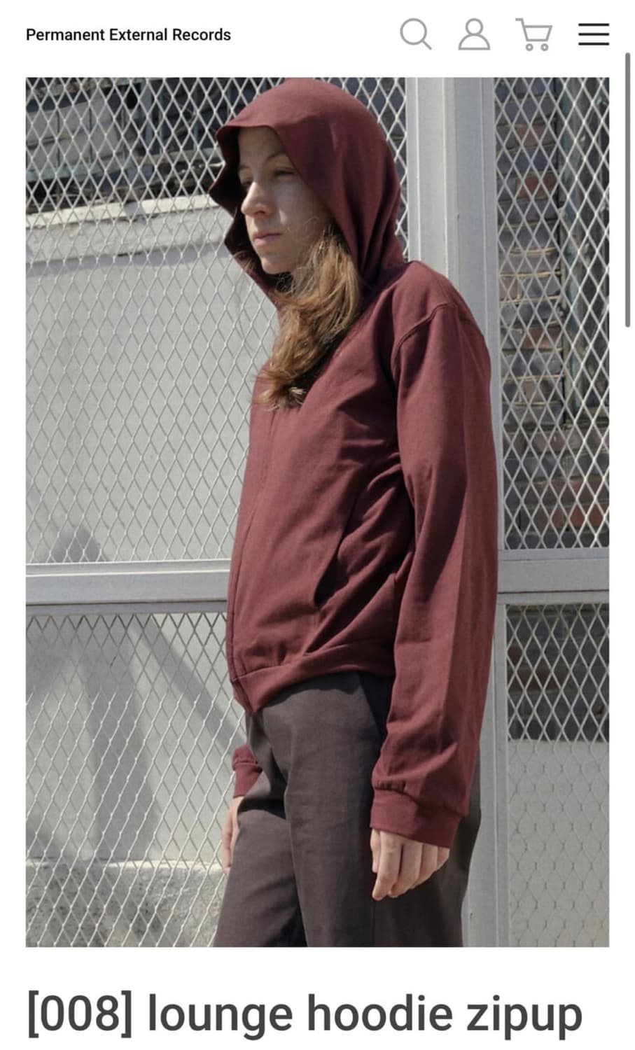 [3] 머듈 라운지 후드집업 상품이미지1