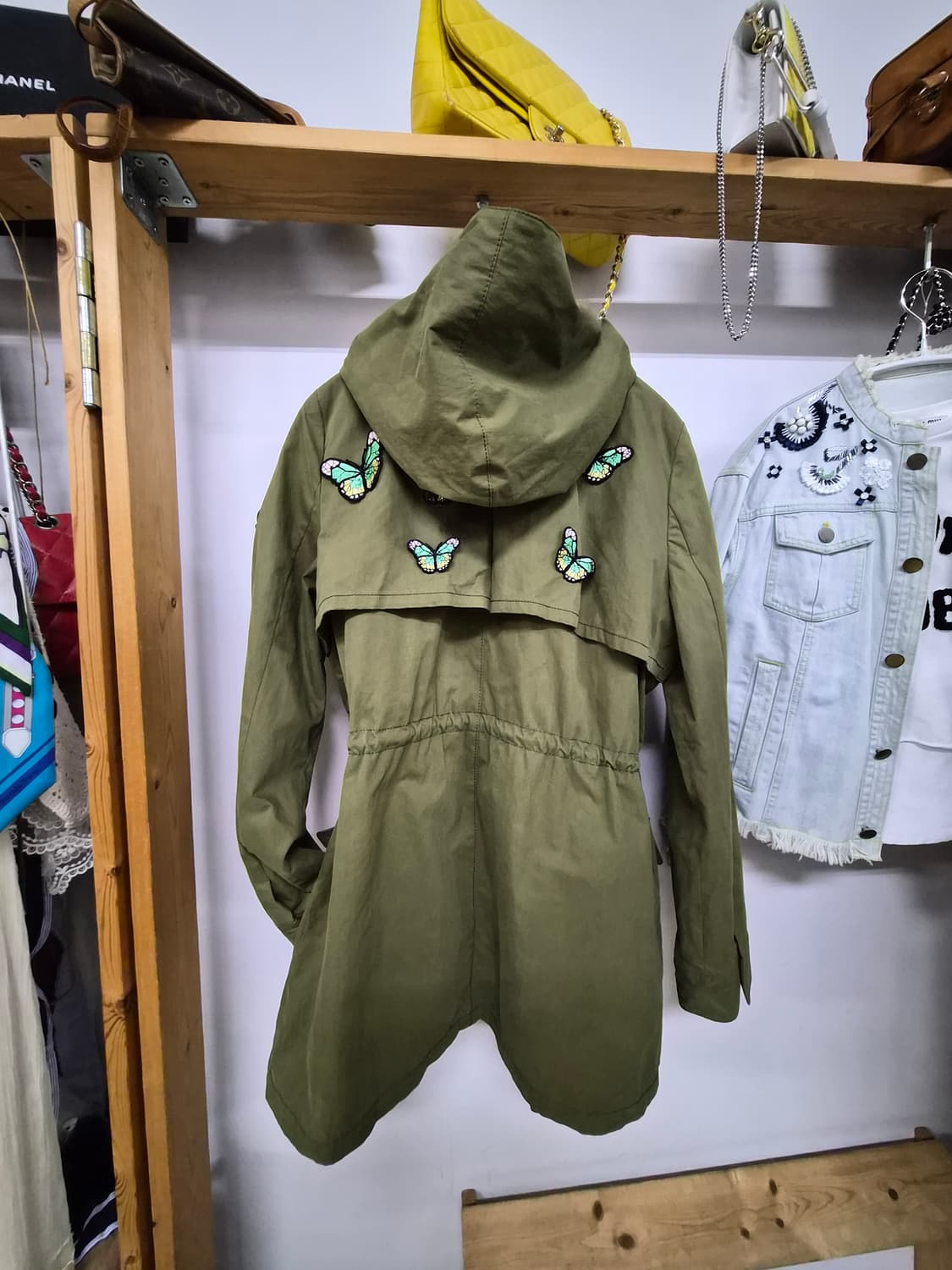 에고이스트 입체자수 사파리 야상 상품이미지9