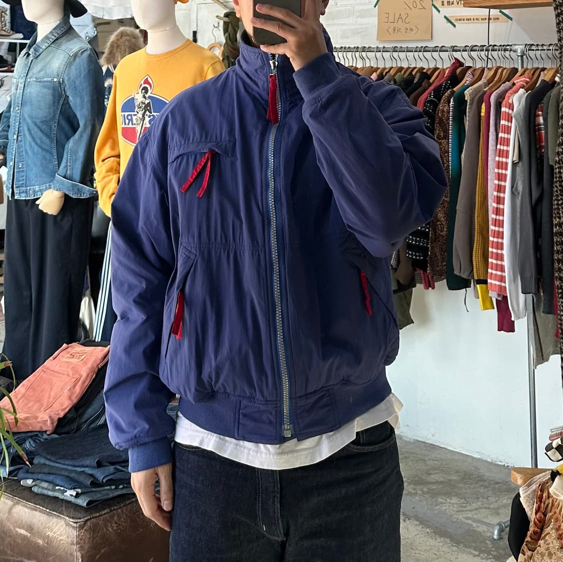 (착용컷) 폴로 랄프로렌 HI TECH 아웃도어 자켓 (남성용 105) 상품이미지3