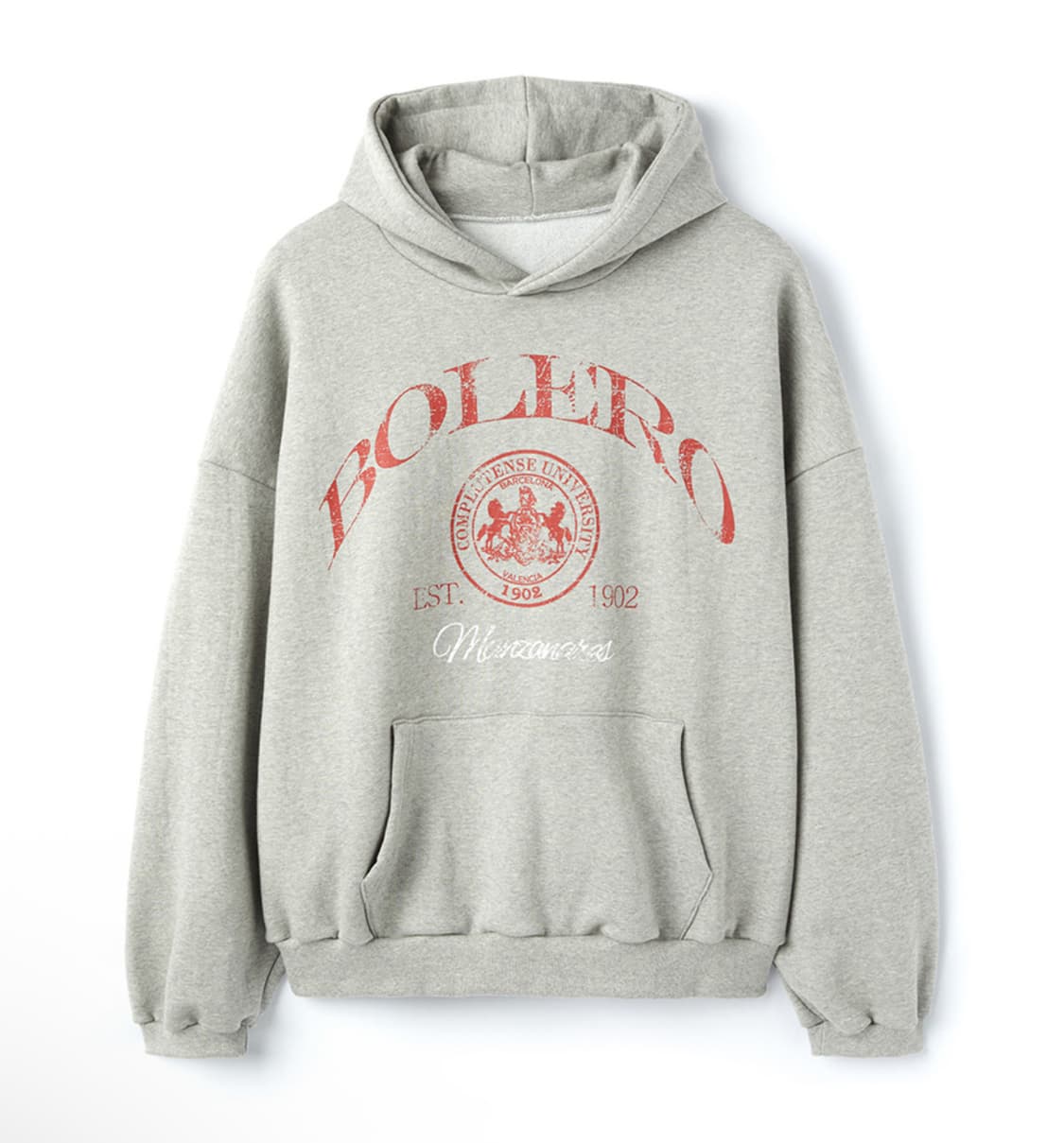 DNSR 디앤써 오버사이즈 볼레로 후디 그레이 XL 상품이미지4