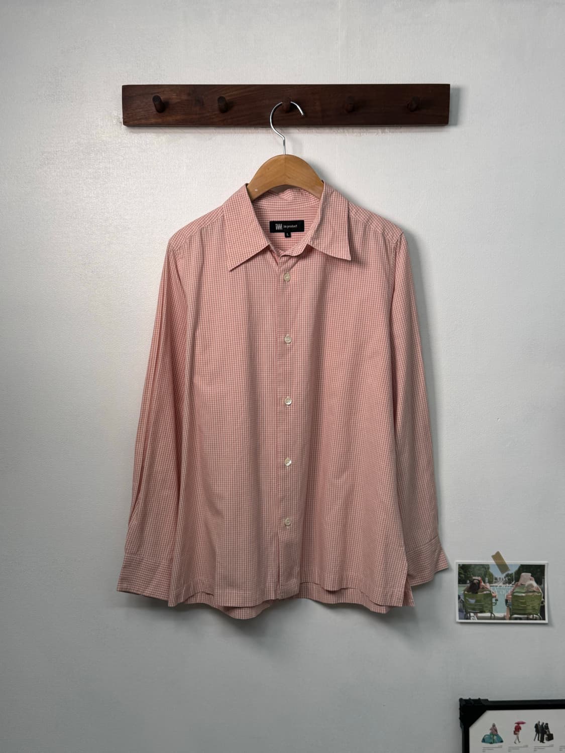 이세이미야케 체크 셔츠/S18 상품이미지2