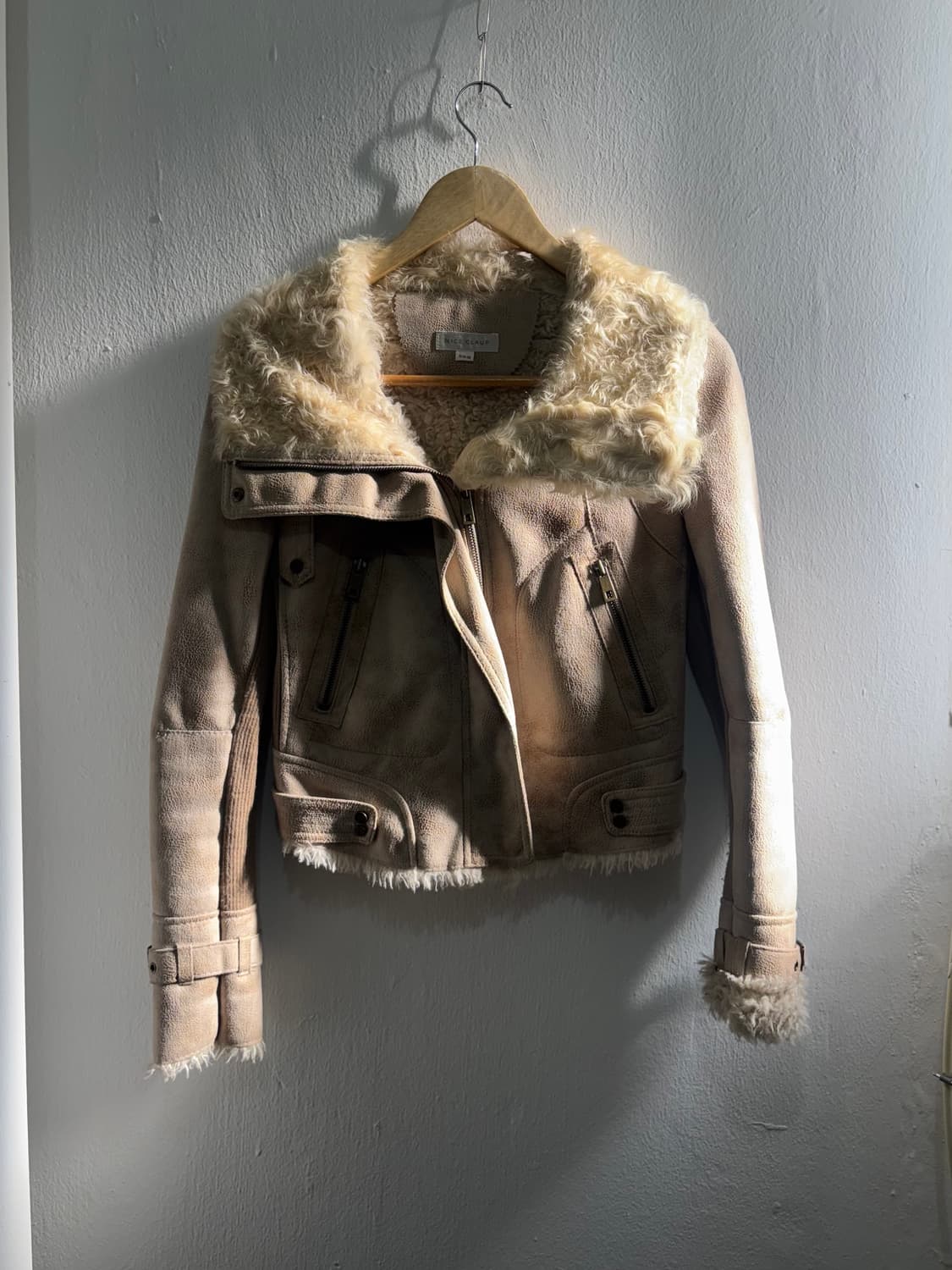 Nice Claup Fur Mustang High Neck Jacket 상품이미지4
