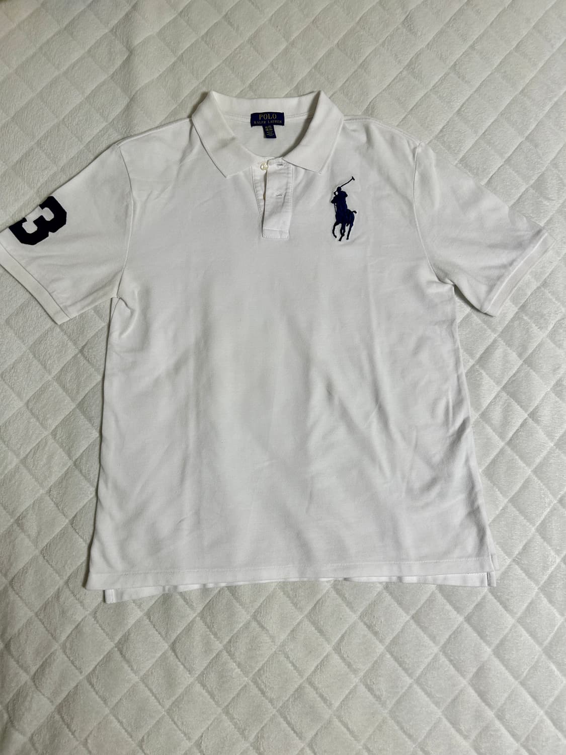 (새상품) 폴로 빅포니 카라티 화이트 상품이미지1