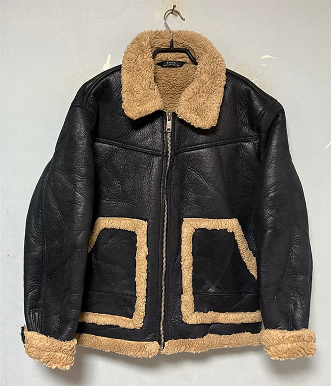 ZARA 자라 남자 무스탕 양털 캐주얼 겨울 L 100 상품이미지1