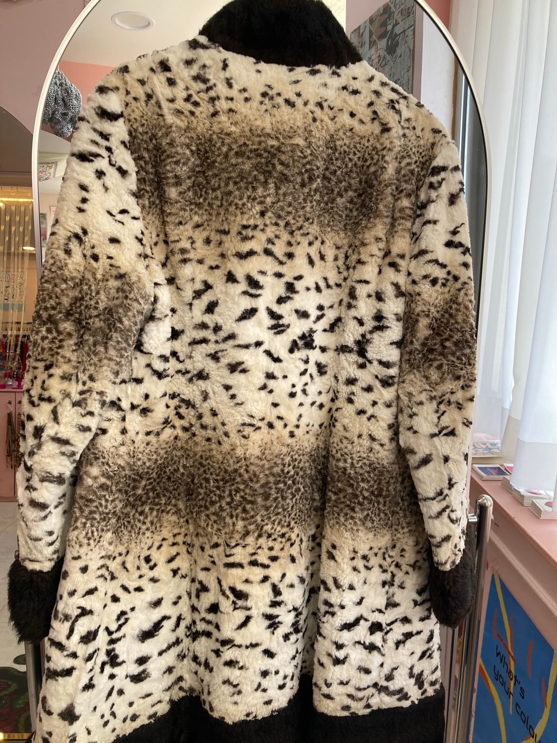 레오파드 퍼 코트 made in paris ! 상품이미지6