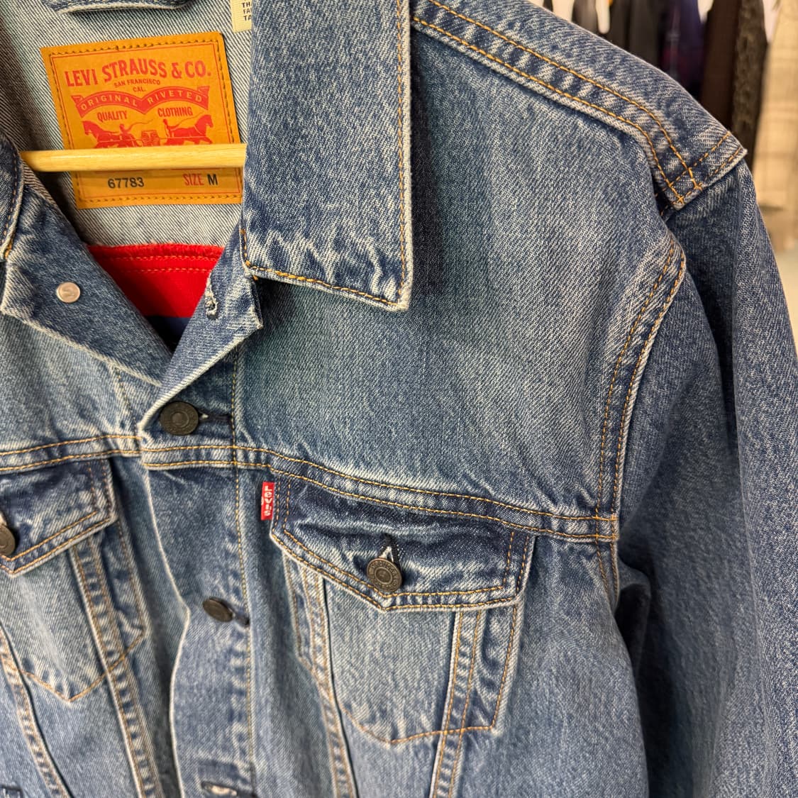 [M] 리바이스 67783 청자켓 데님자켓 상품이미지3