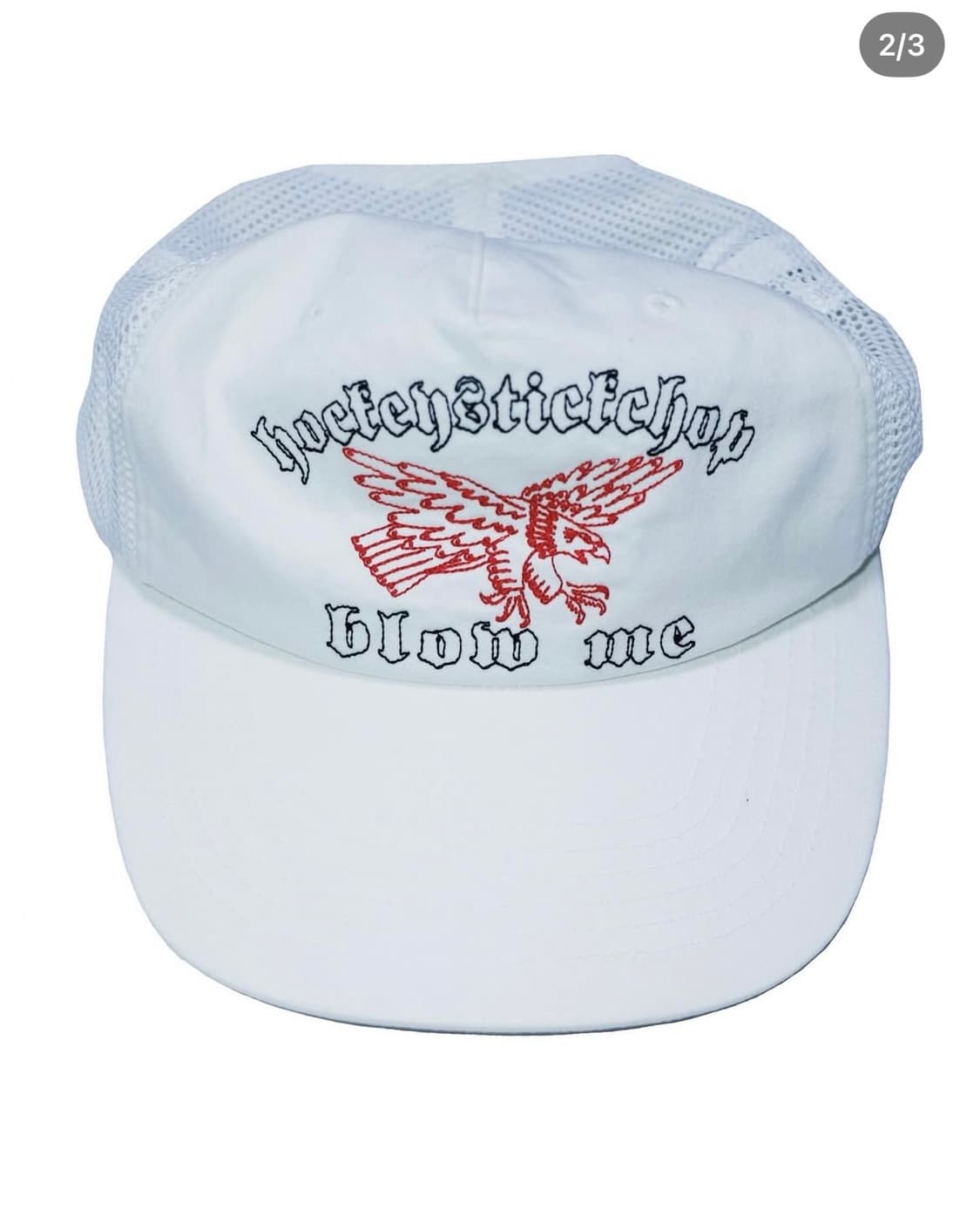 (새상품) 하키스틱찹 모자 판매 상품이미지1