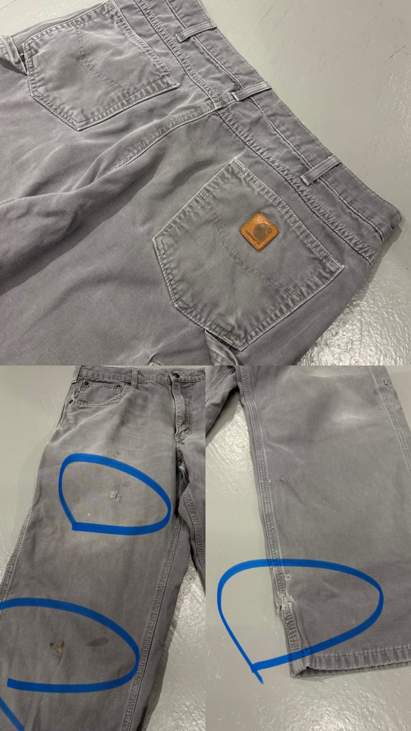 칼하트 카펜더 팬츠(스톤 그레이)   상품이미지10