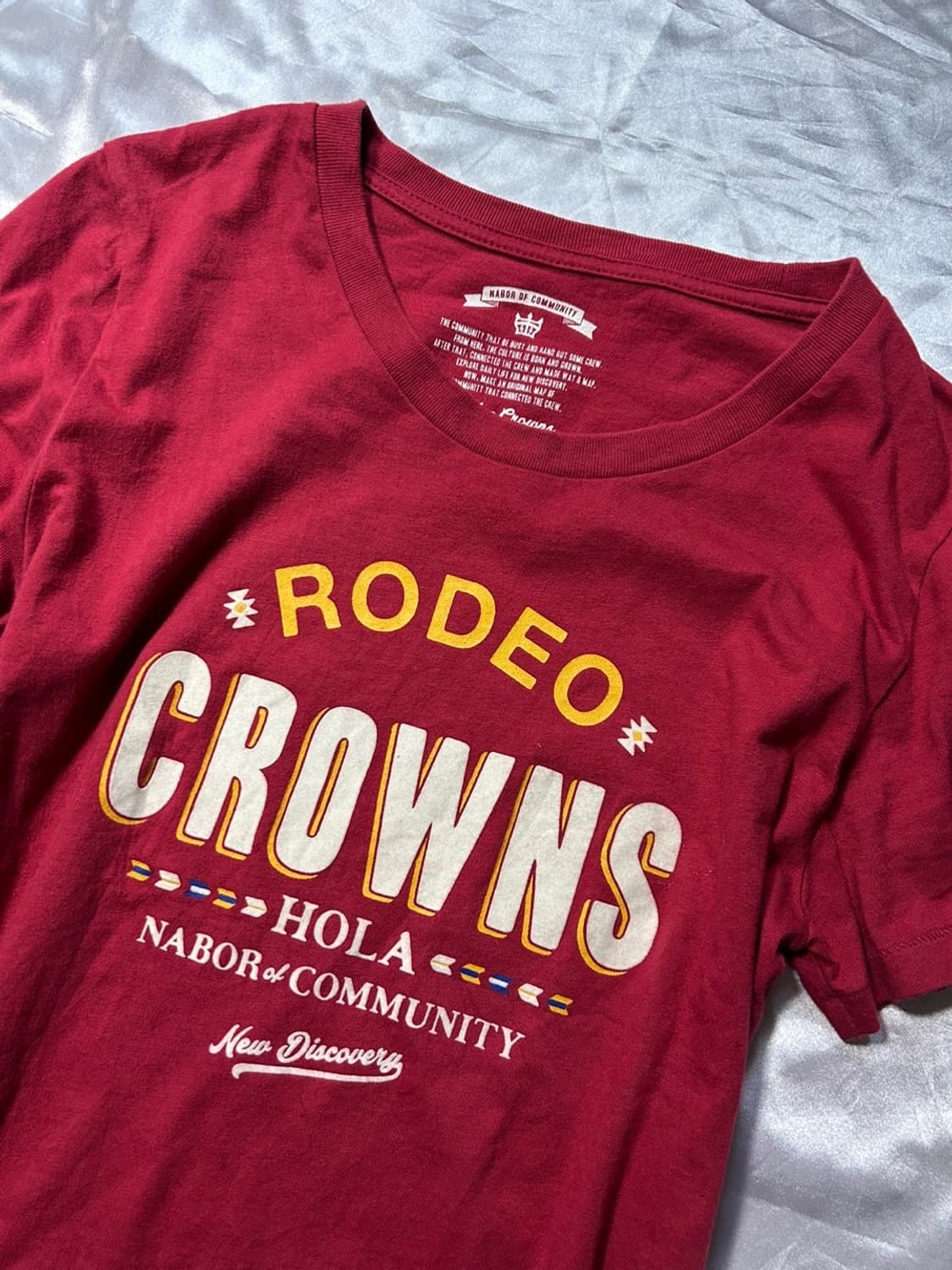 RODEO CROWNS red tee 상품이미지2