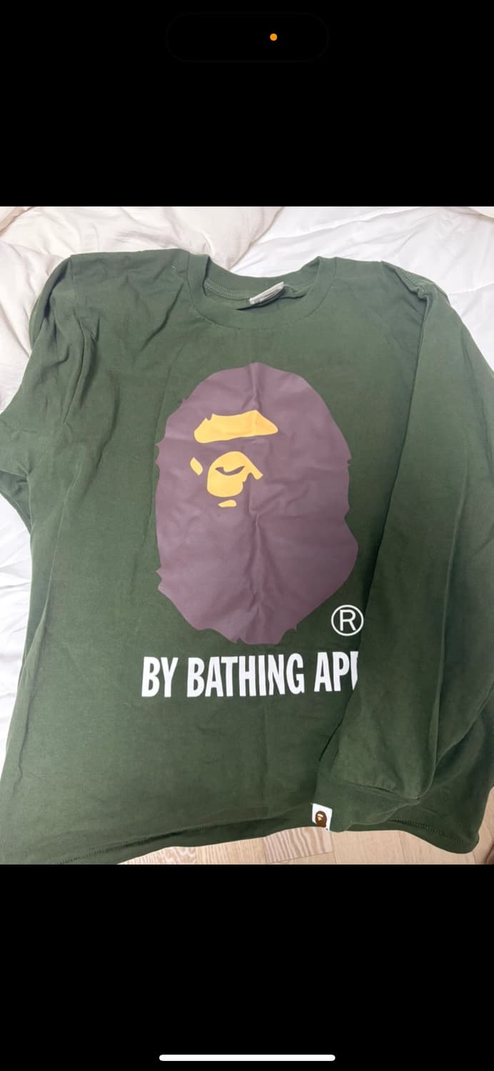 베이프 롱슬리브 m 상품이미지1