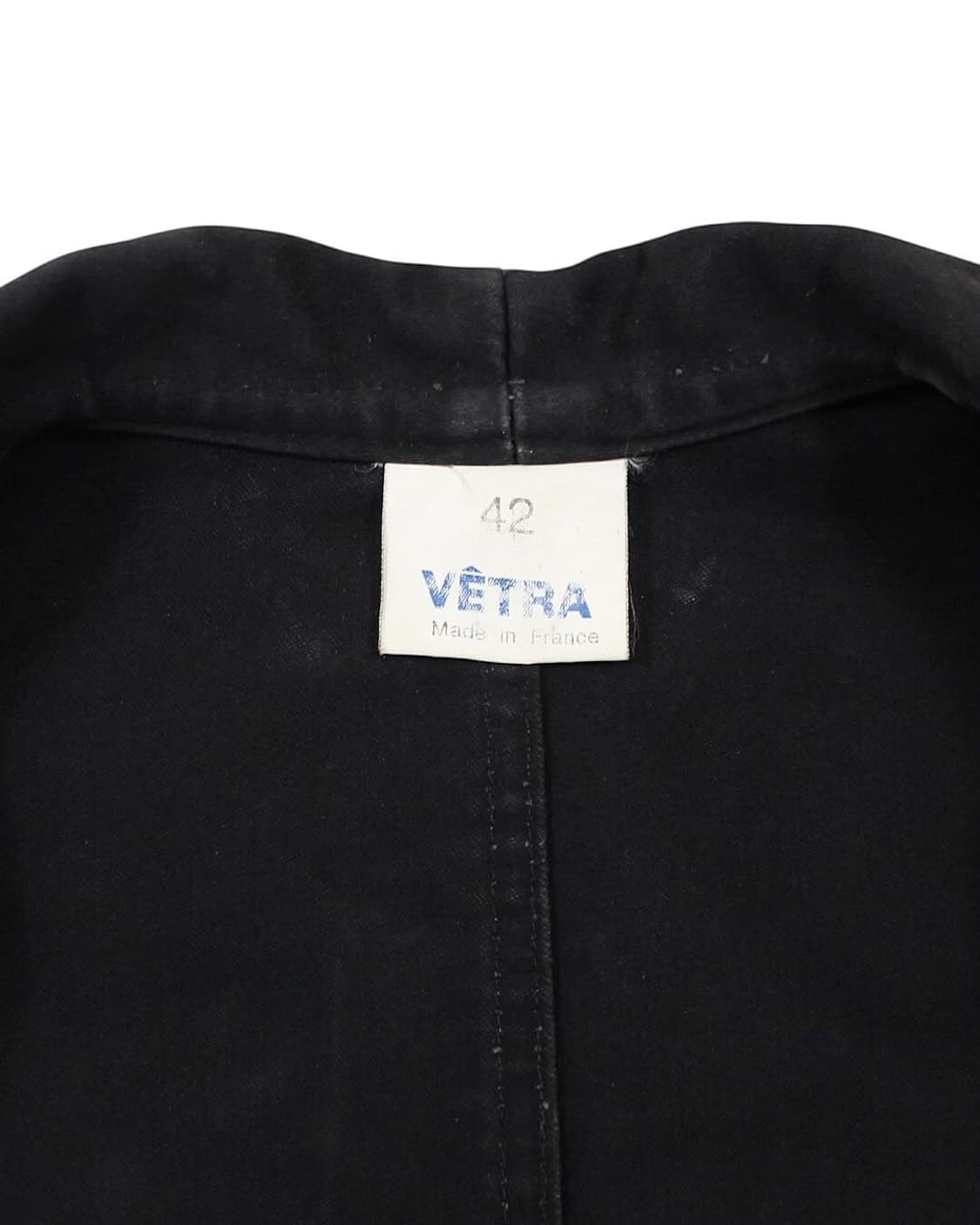 1980s 베트라 몰스킨 워크 자켓 블랙 프렌치워크 상품이미지5