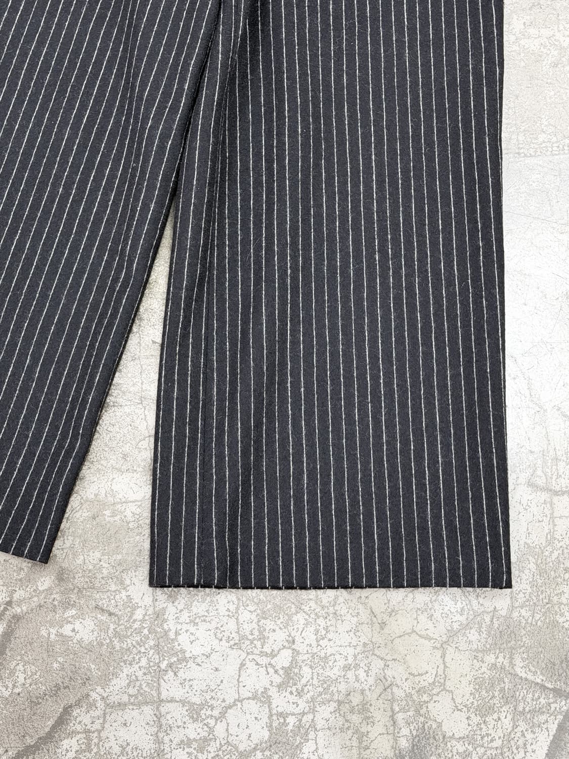 랑방 컬렉션 핀스트라이프 울 와이드 팬츠 상품이미지2