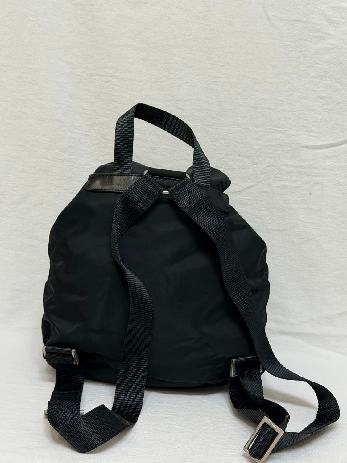 정품 프라다 포코노 나일론 투포켓 스몰 블랙 상품이미지7