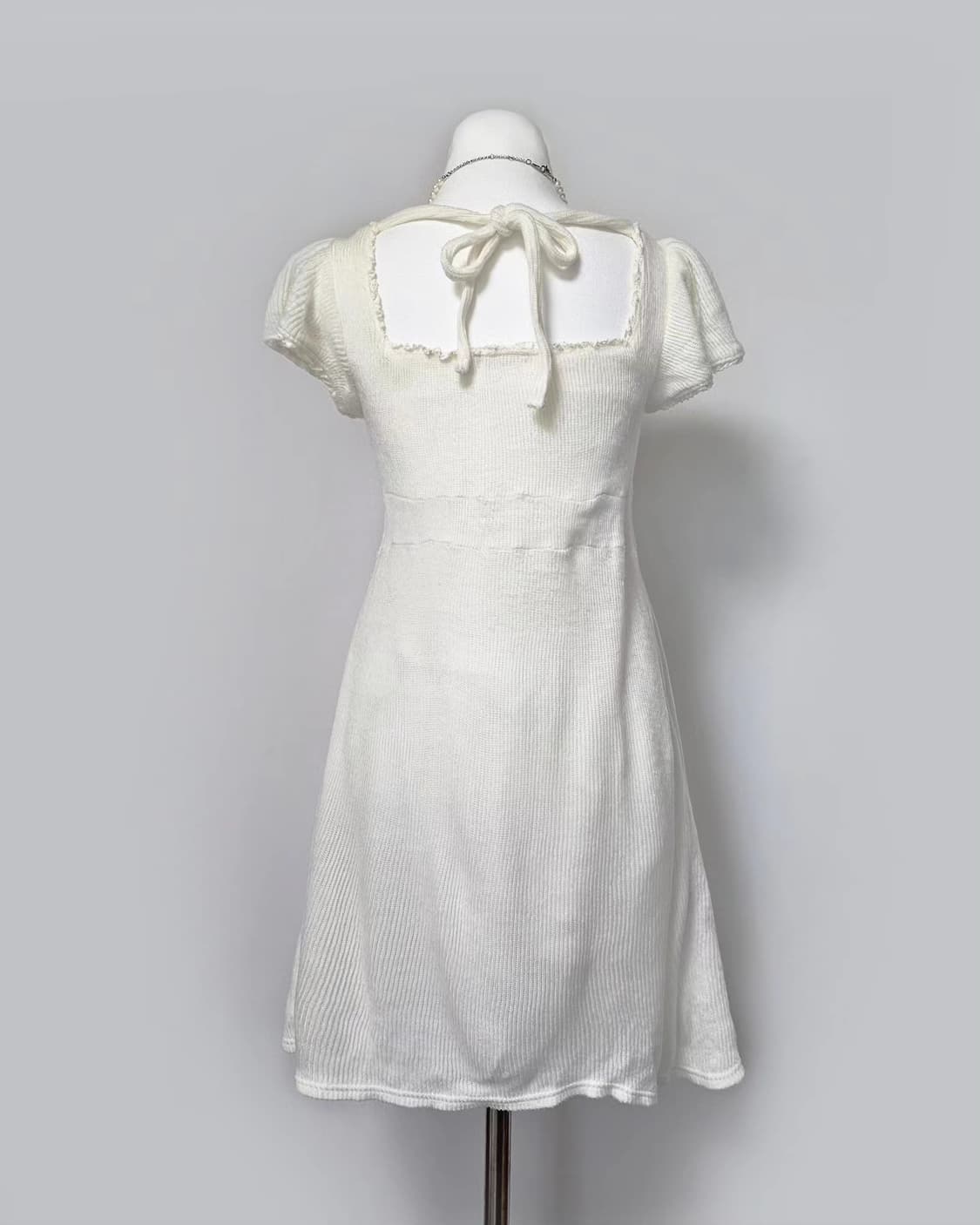 Lis lisa knit ribbon dress 상품이미지4