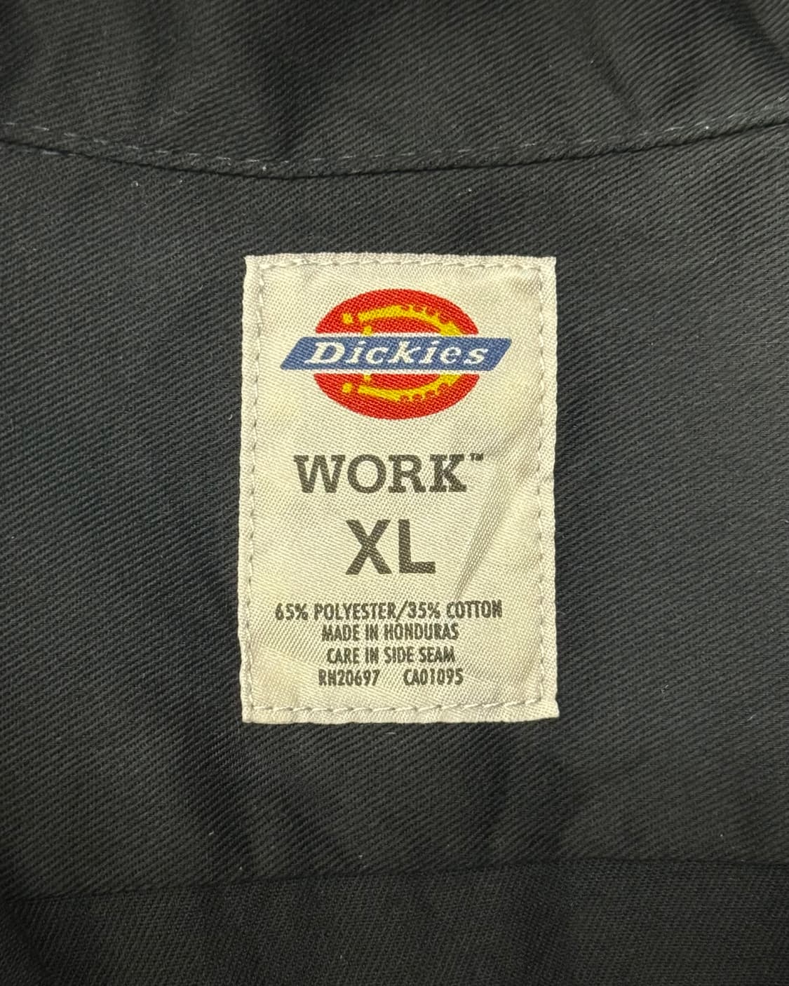 디키즈 패치 워크 셔츠 반팔 리사이클 블랙 XL 105 일본 아메카지 상품이미지4