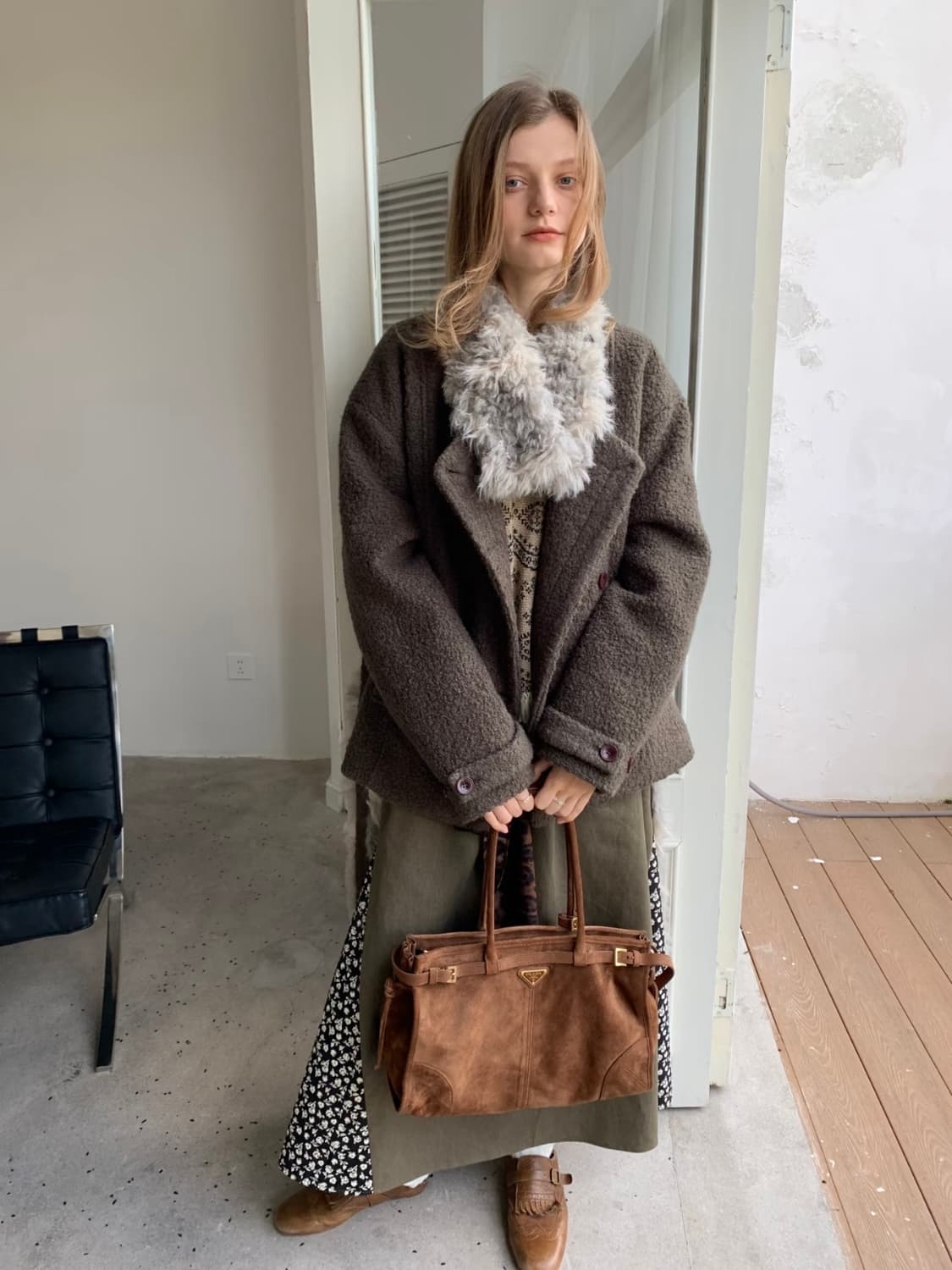 local tag 울 코트 상품이미지5