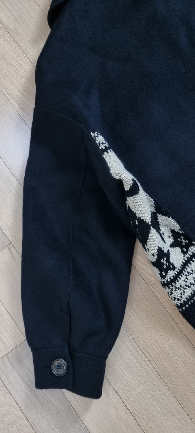 르닉앤맥코이 니트패치 울자켓 Free _ 여성 상품이미지7