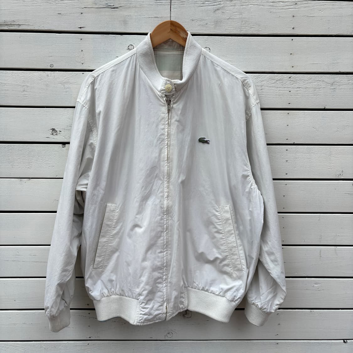 Lacoste 90s 라코스테 리버시블 양면 자켓 상품이미지4