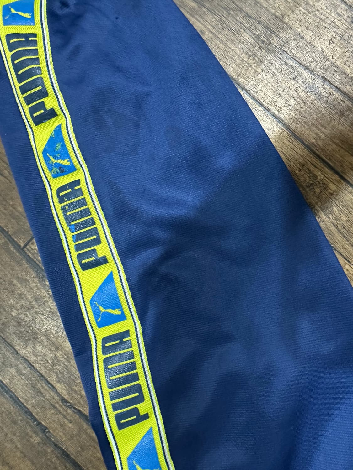 푸마 네이비 트랙 자켓 S 일본제품 올드스쿨 일본판 상품이미지3