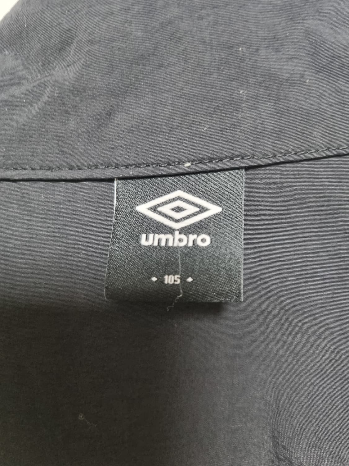 남성 엄브로 우븐 반팔 아노락 바람막이 블랙 검정 트레이닝복 상품이미지9