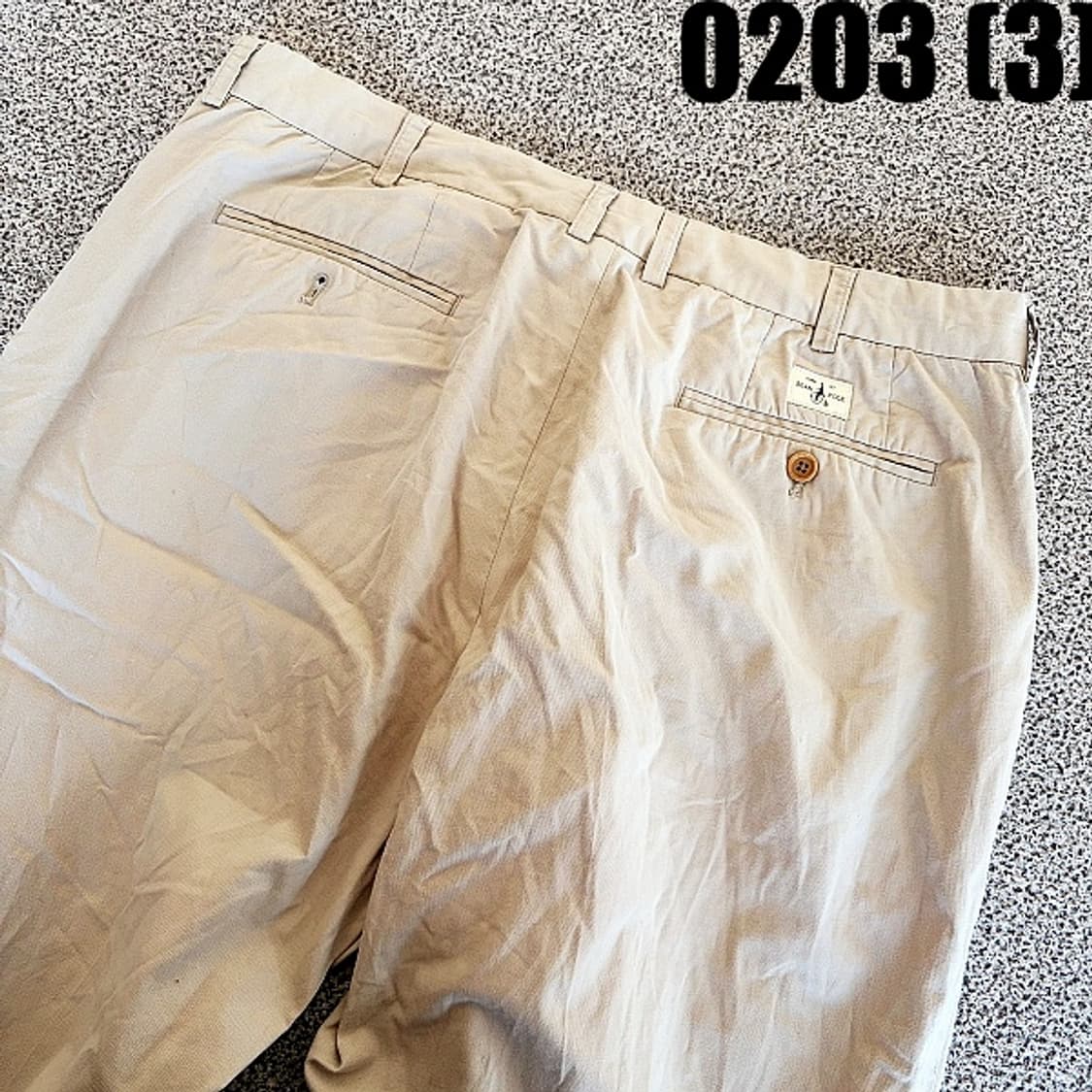 [94-106] 빈폴 원턱 베이지 치노 면 팬츠 상품이미지5