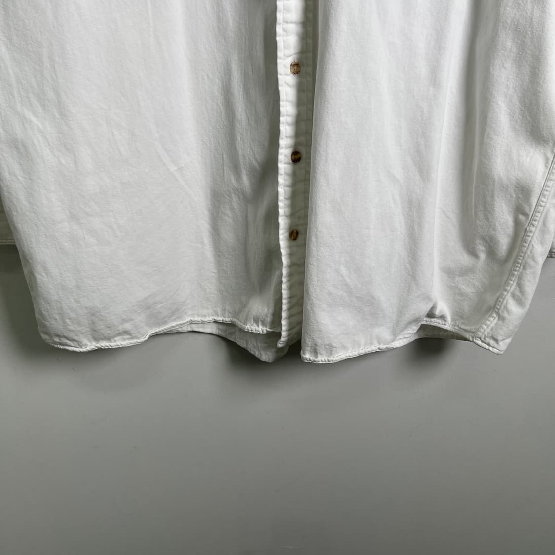 폴로 랄프로렌 화이트 빅 셔츠 XL 상품이미지5