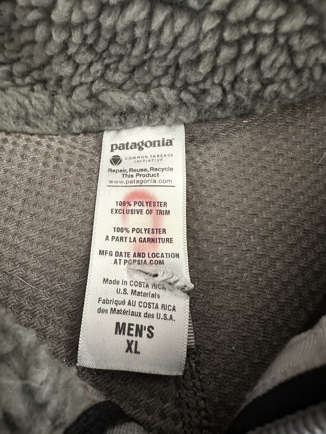 파타고니아 클래식 레트로-X 플리스 자켓 그레이/블랙 상품이미지3