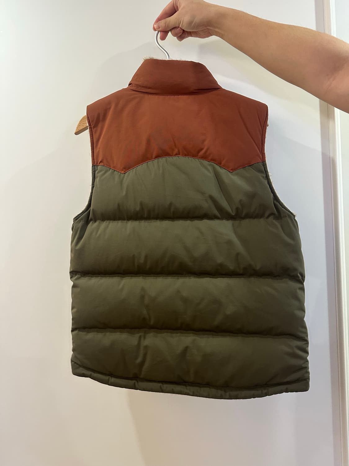 파타고니아 리버시블 비비 다운 베스트 베이스 그린 xs 상품이미지4