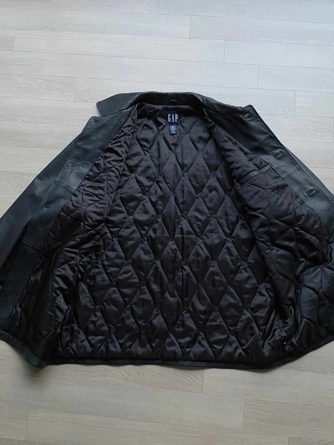 90s 올드갭 레더 카코트 gap carcoat 상품이미지7