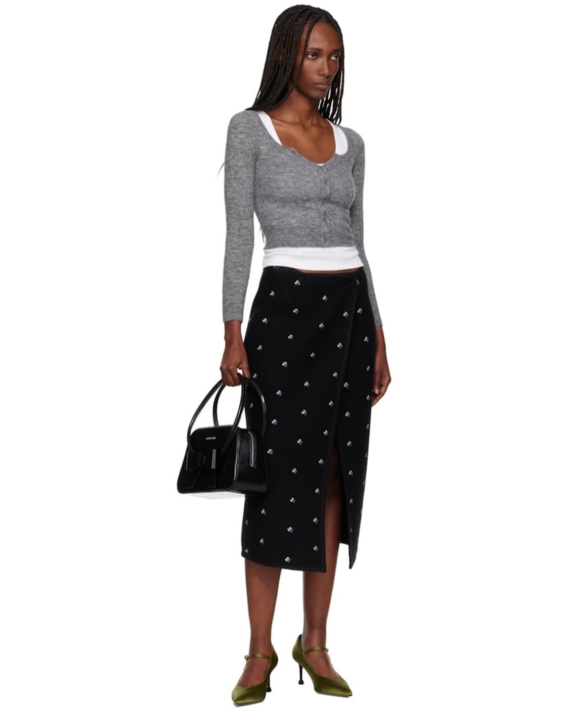 슈슈통 보우 레더 도트백 25FW 상품이미지4