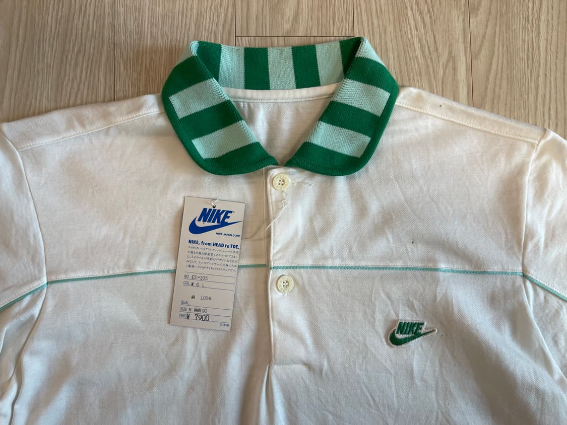 나이키 80s 올드 폴로 피케 티셔츠 NIKE OLD 1984 2번 상품이미지2