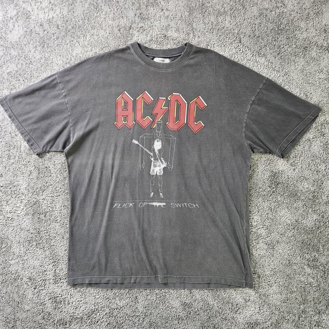 [무료배송] L.GREY AC DC 반팔 티셔츠 상품이미지1