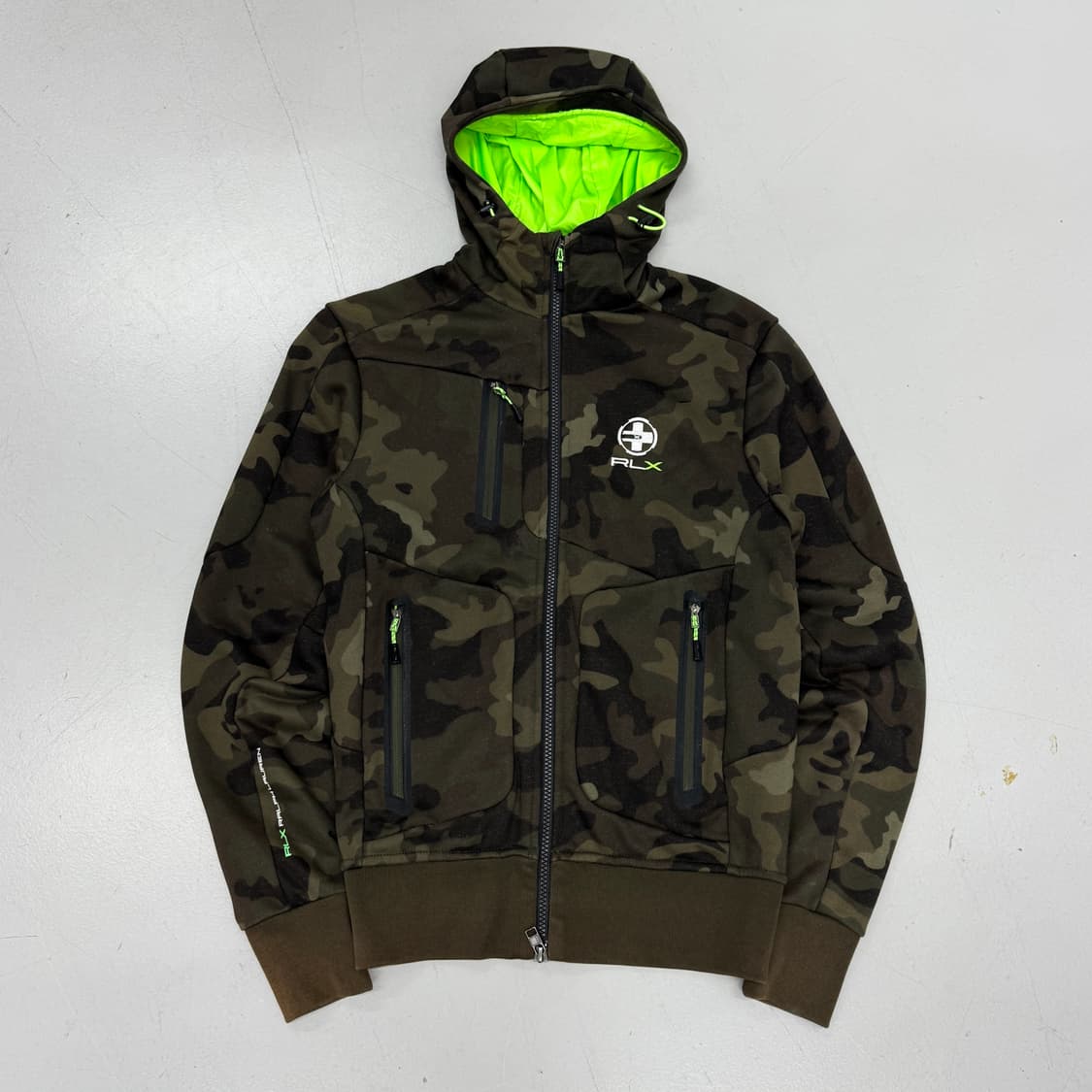 폴로 RLX 카모 풀오버 후드집업 상품이미지2