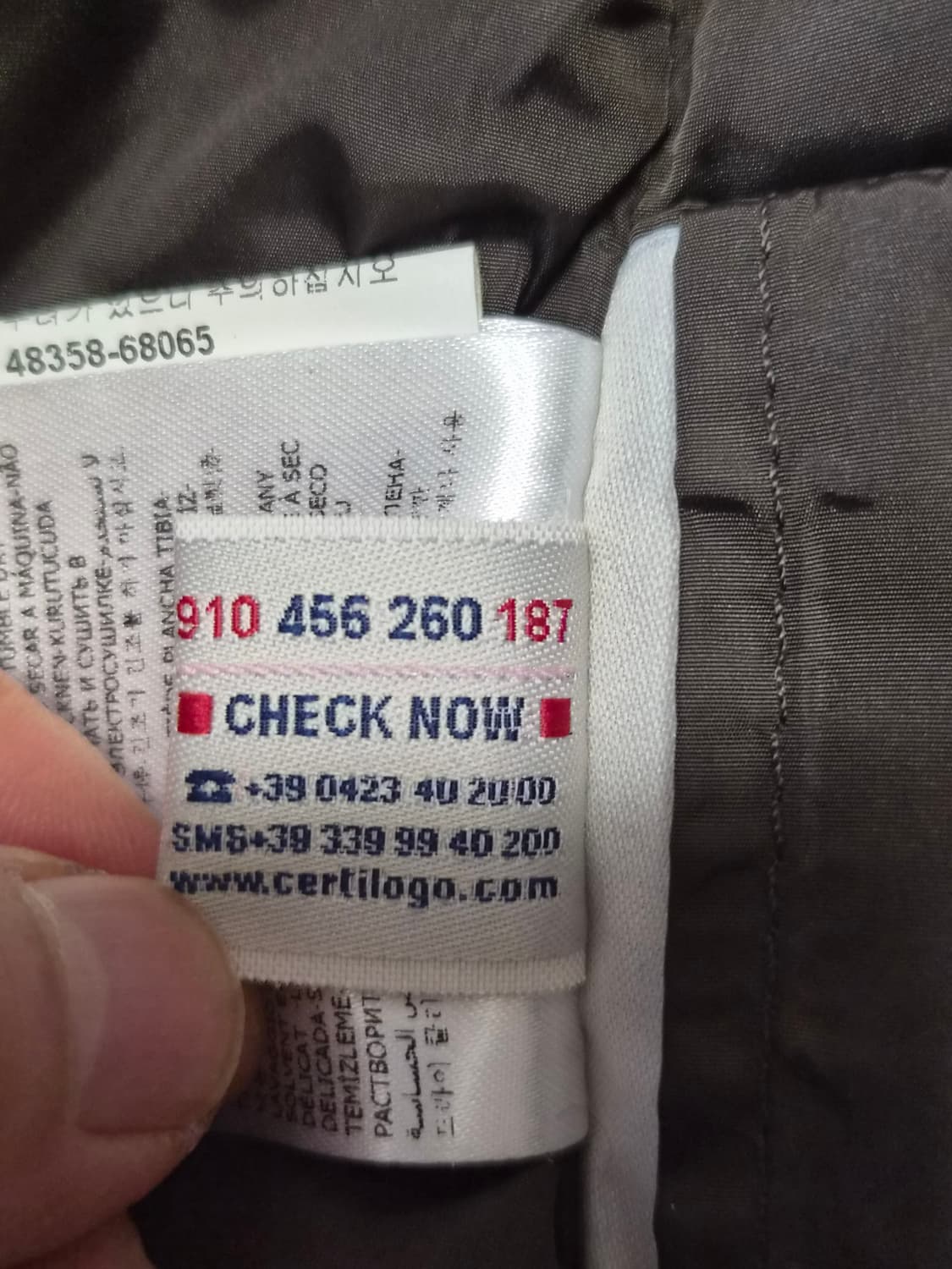 (정품) 몽클레어 여자 패딩조끼 0사이즈 (명품 여성 숏패딩 롱패딩 자켓 상품이미지6