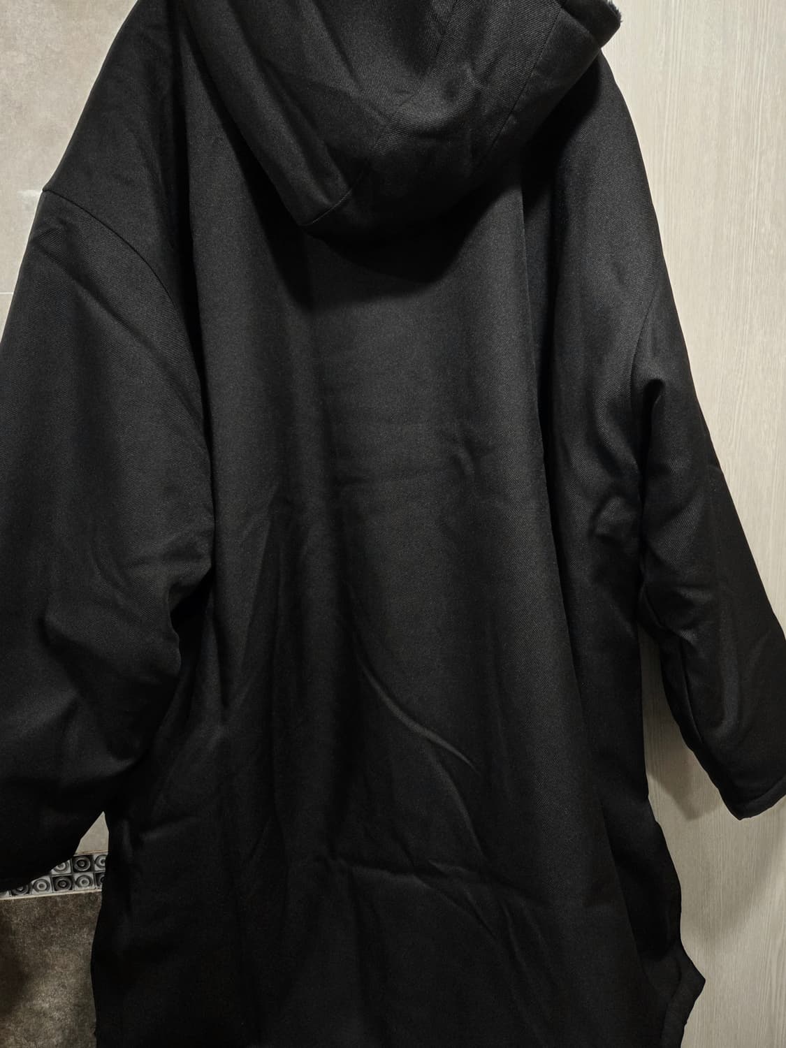 [새상품]  인투더스크(INTODUSK) 클로크 봄버 코트 상품이미지4