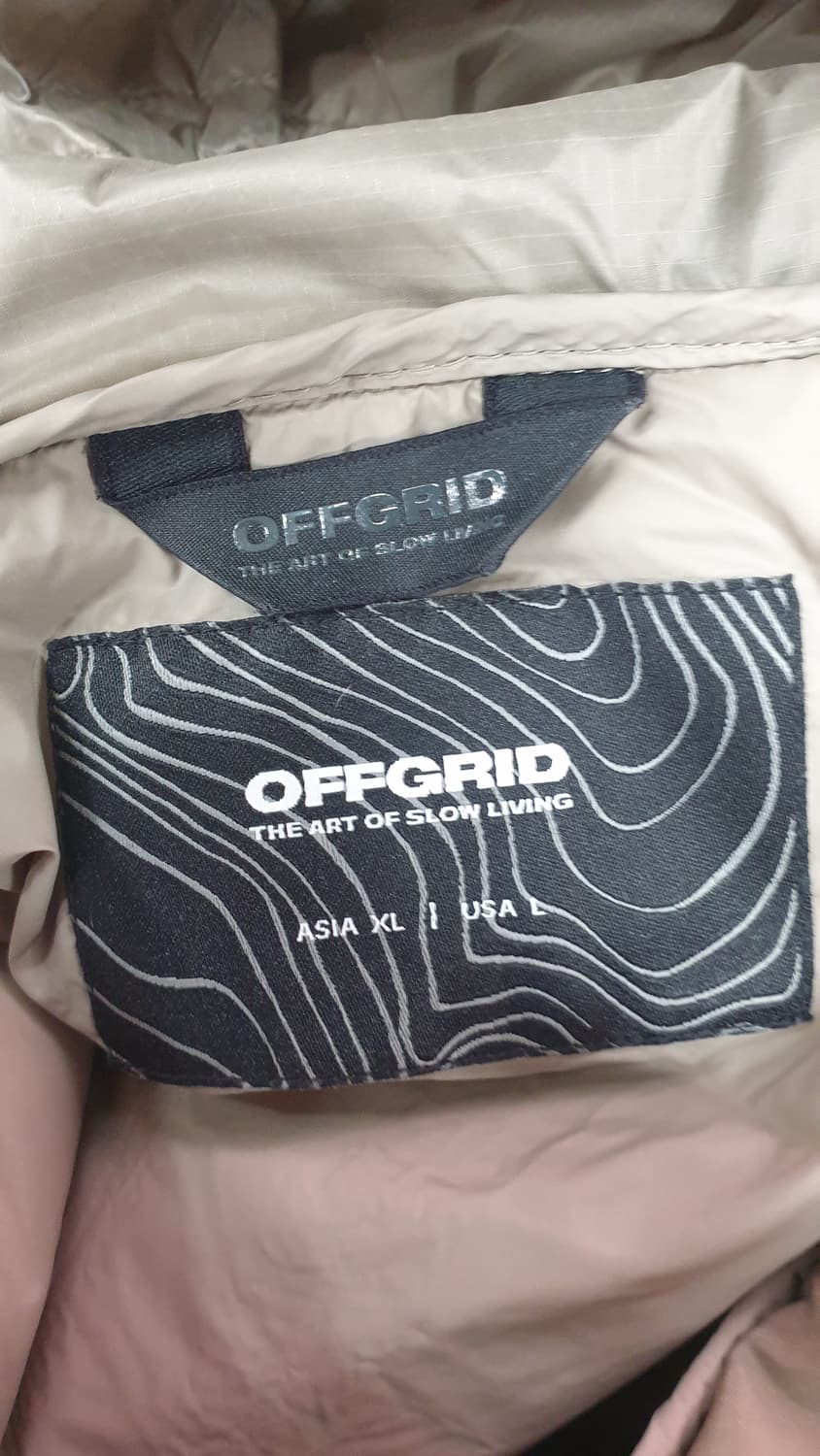 오프그리드 아노락 패딩 XL 브라운 상품이미지3