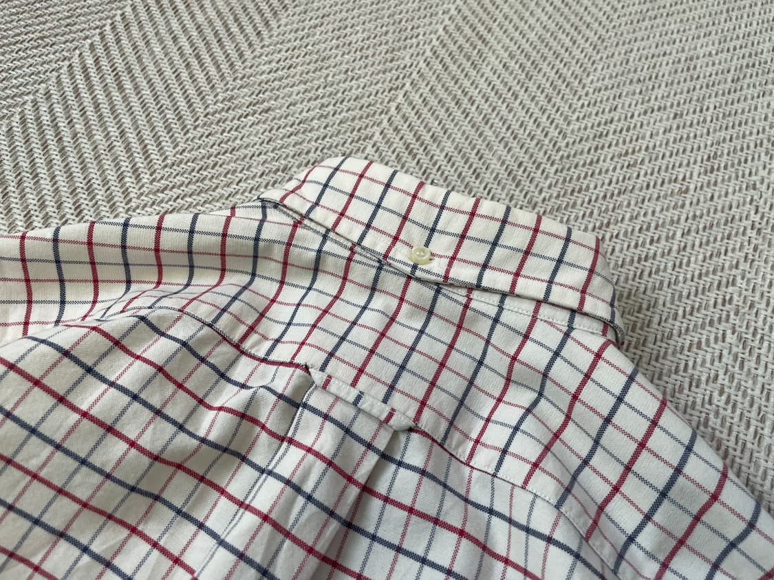 Van 반 아이비 체크 셔츠 J03730 상품이미지8