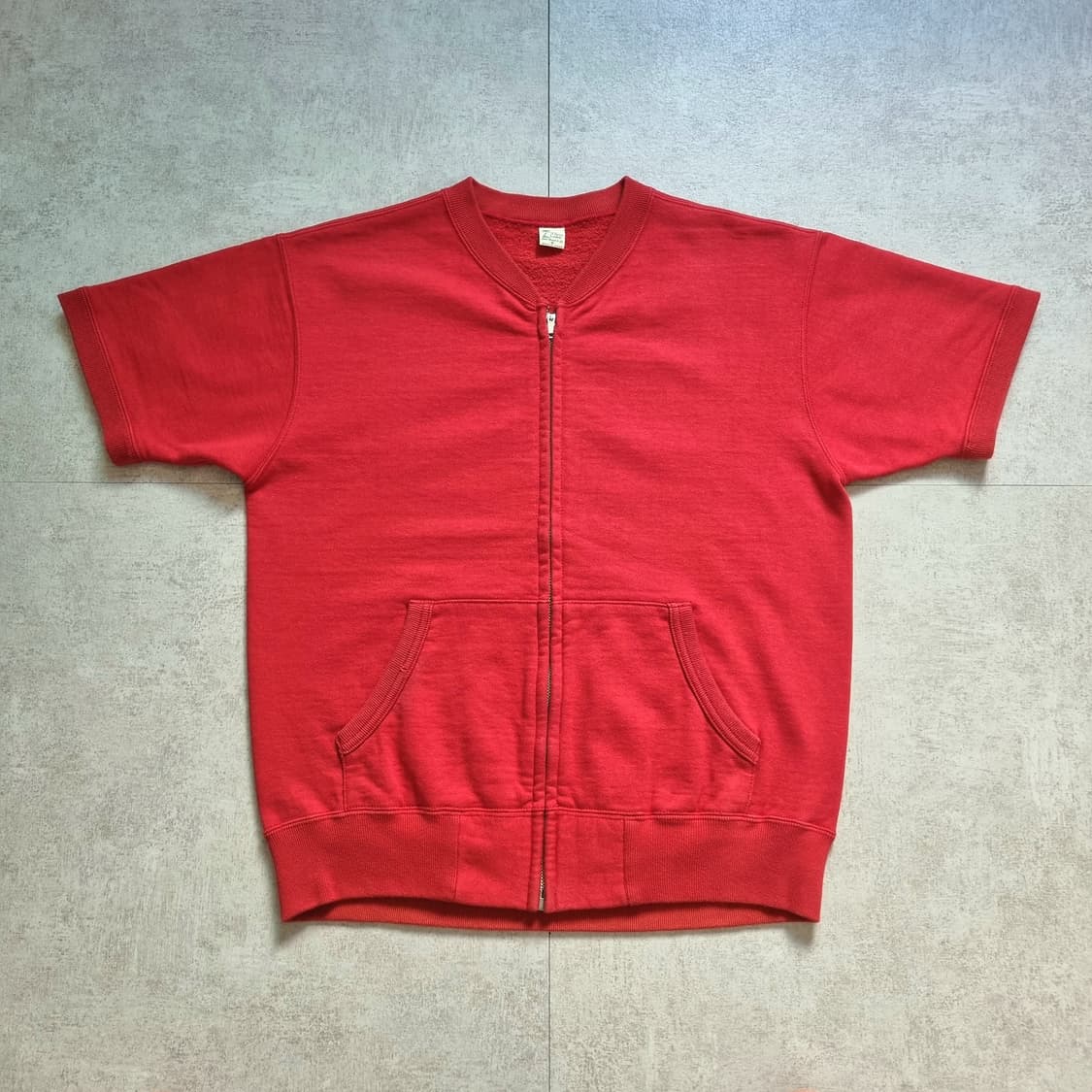 플랫헤드 S/S 코튼 스웻 짚업 M, 100 sz 상품이미지2