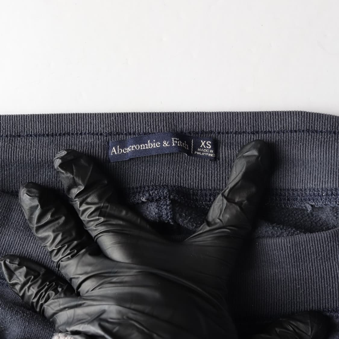 아베크롬비 빈티지 로고 네이비 조거 팬츠 XS 상품이미지6