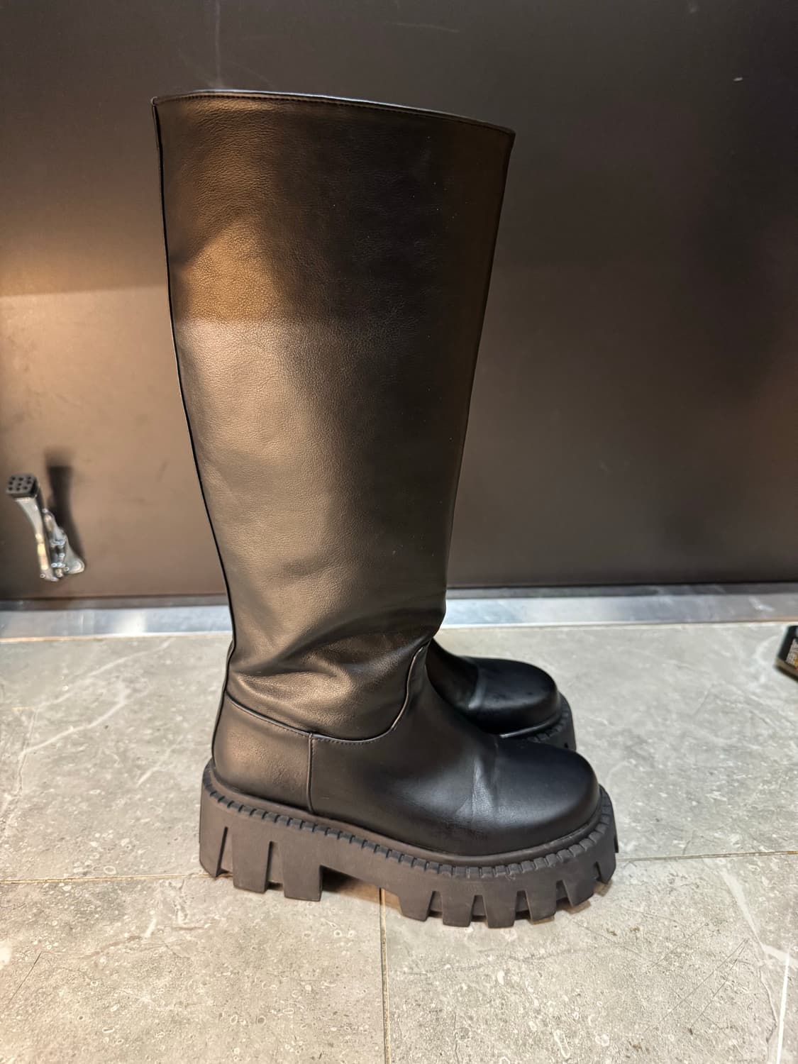 블랙업 롱부츠 230 상품이미지2