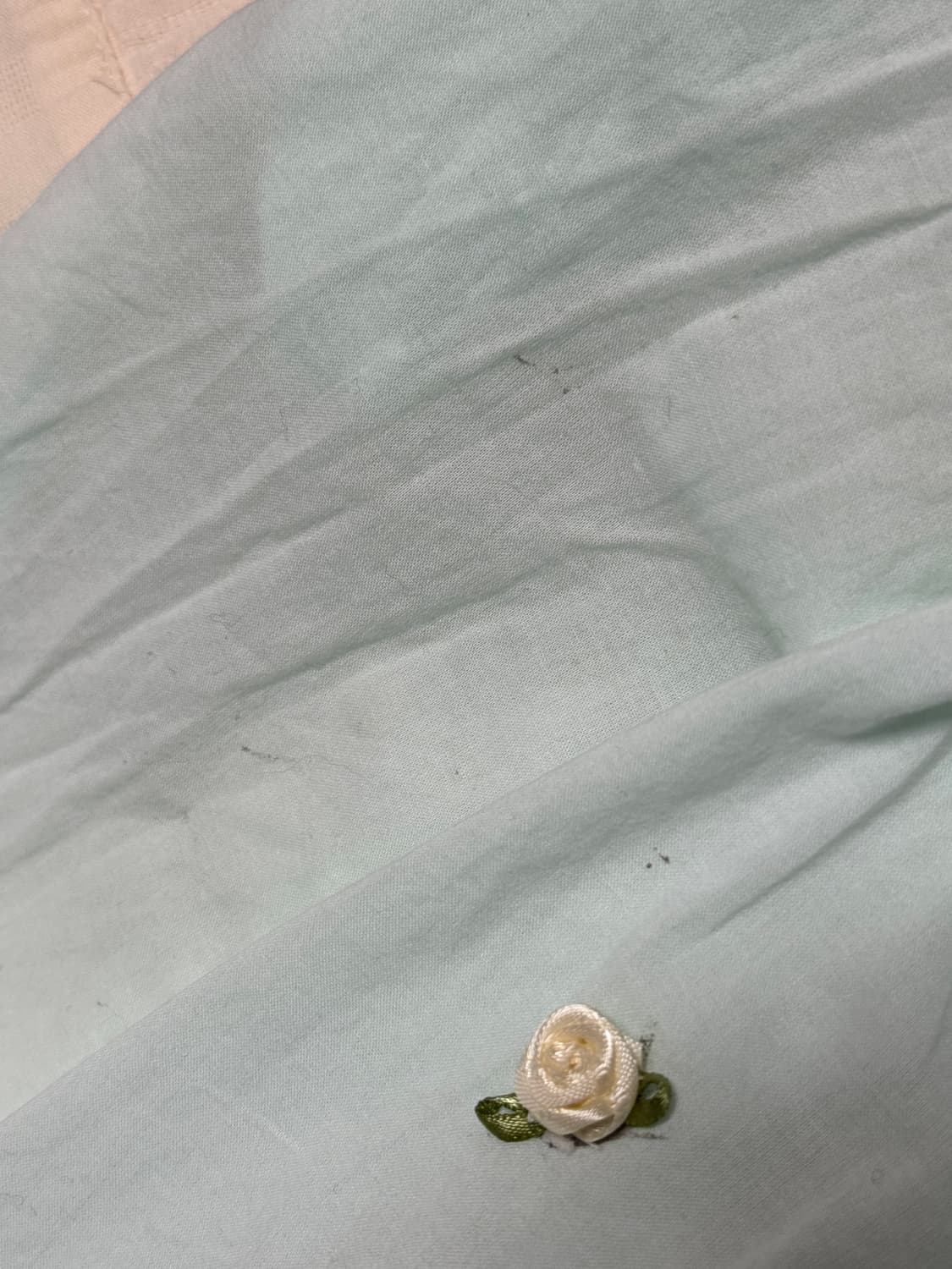 민트 레이스 레이어드 스커트 상품이미지3