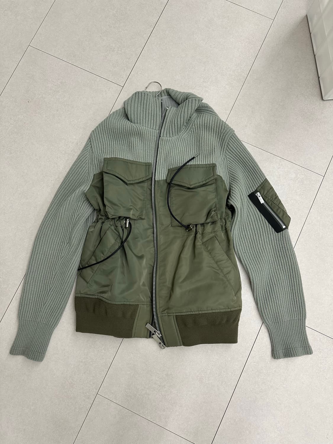 사카이 니트 봄버 자켓  상품이미지1