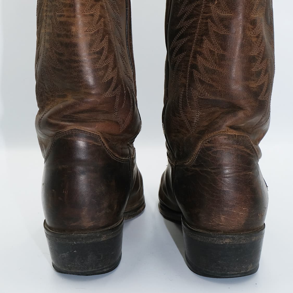 빈티지 저스틴 웨스턴 레더 부츠 8.5B(265 사이즈) BT26501 상품이미지8