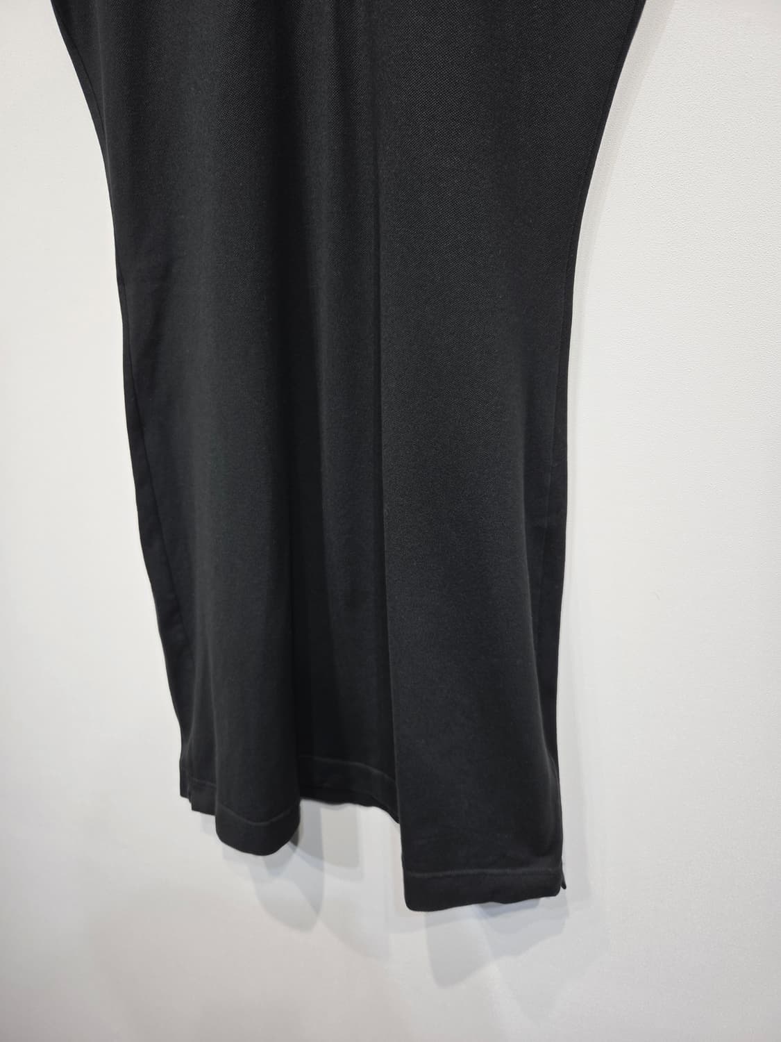 라코스테 블랙 피케 반팔 미디 원피스_호칭40 상품이미지4