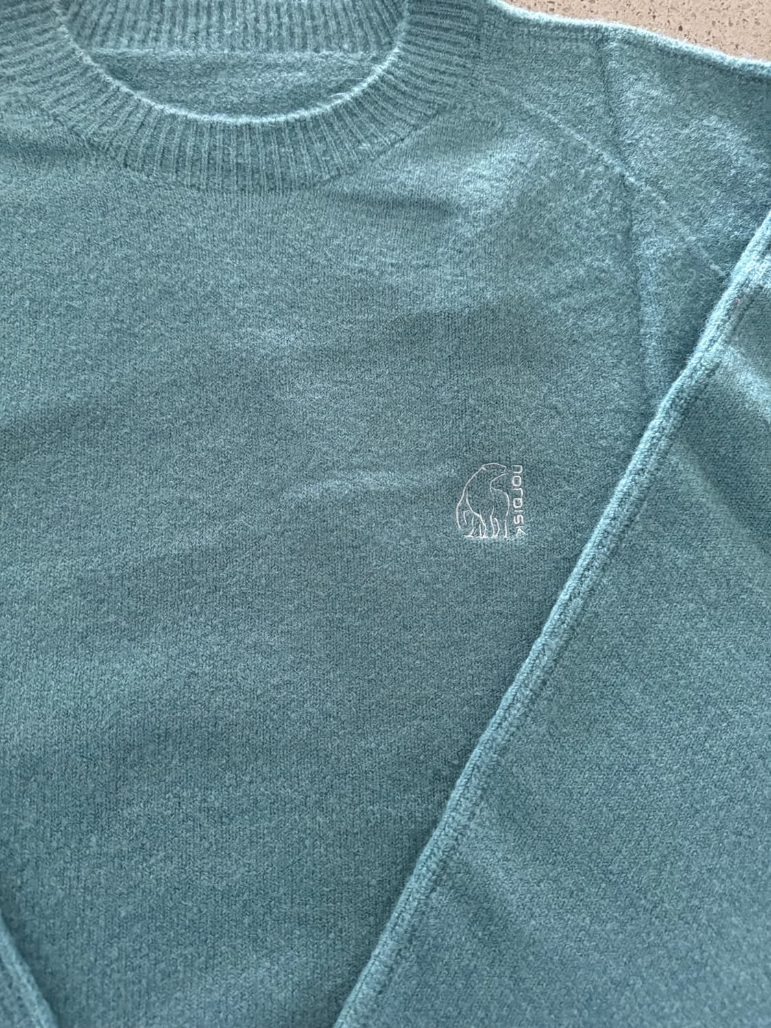 노르디스크 스몰 플라베어 라운드 스웨터 니트 MINT XL 상품이미지5