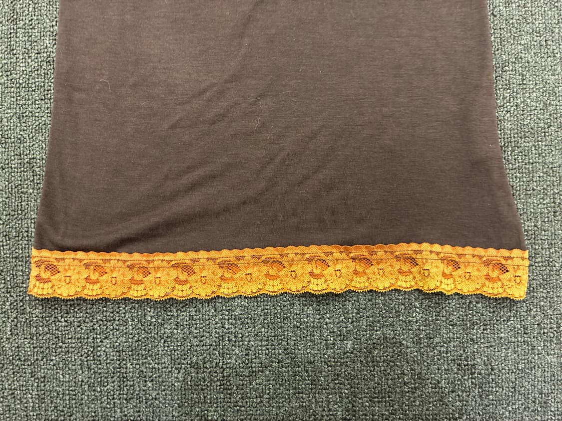 M)Raiepadou 빈티지 여성 꽃 레이스 디테일 비즈 나시 상품이미지3